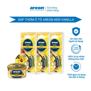 Sáp thơm ô tô Areon Ken Vanilla 