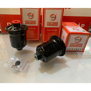 Lọc nhiên liệu, lọc xăng xe toyota zace 2 đầu vặn răng có hạt bắp...hàng osaka nhật bản.