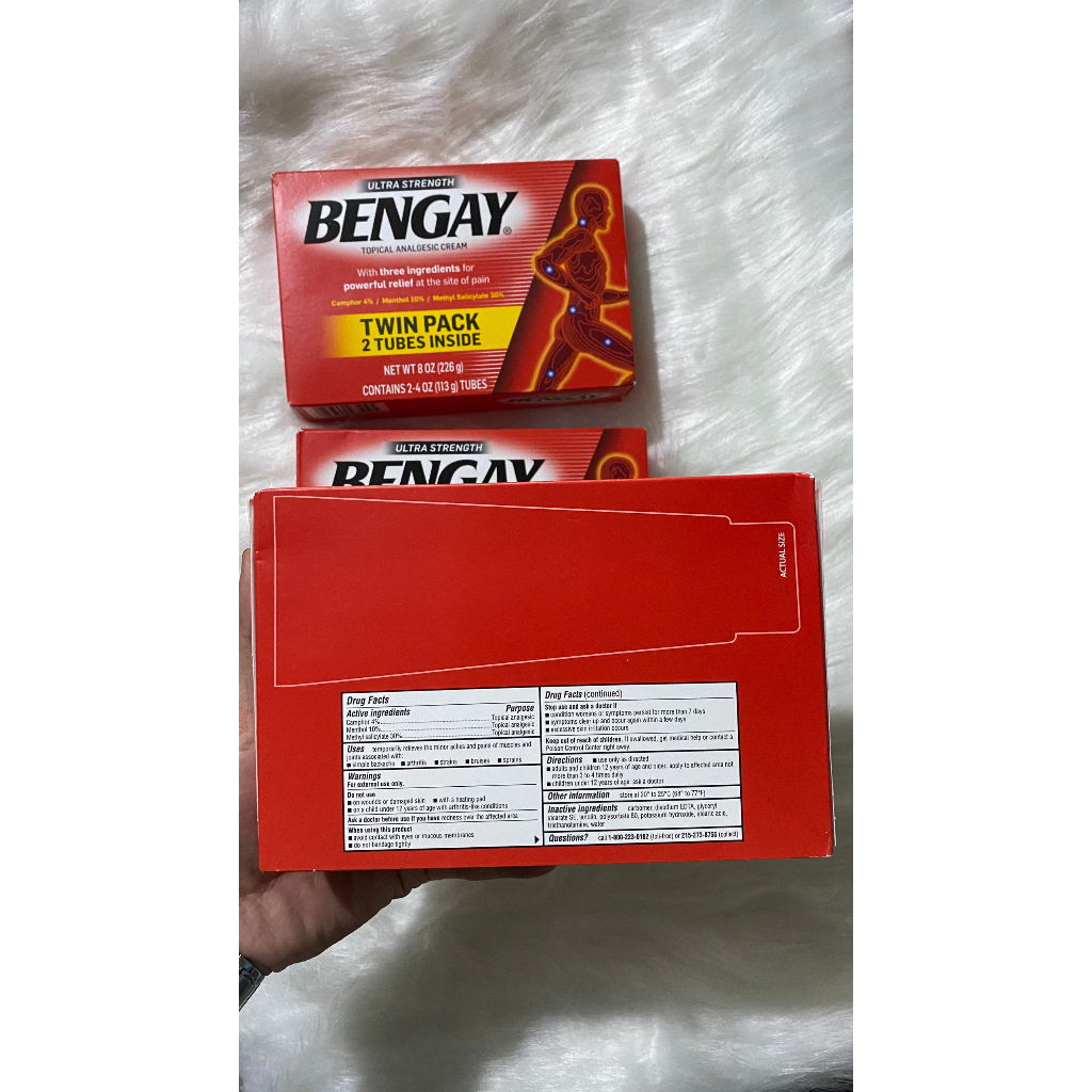 Kem Giảm Đau BENGAY Hộp 113g 226g - CHÍNH HÃNG MỸ