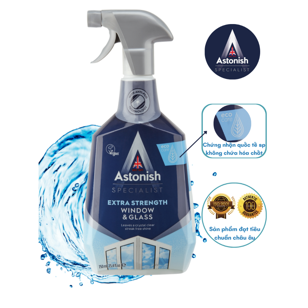 Bình xịt vệ sinh kính Astonish C6950 750ml