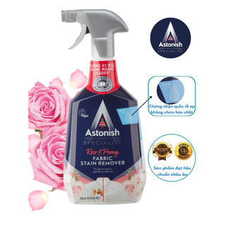 Bình xịt tẩy vết bẩn cổ áo và trên vải Astonish C6910