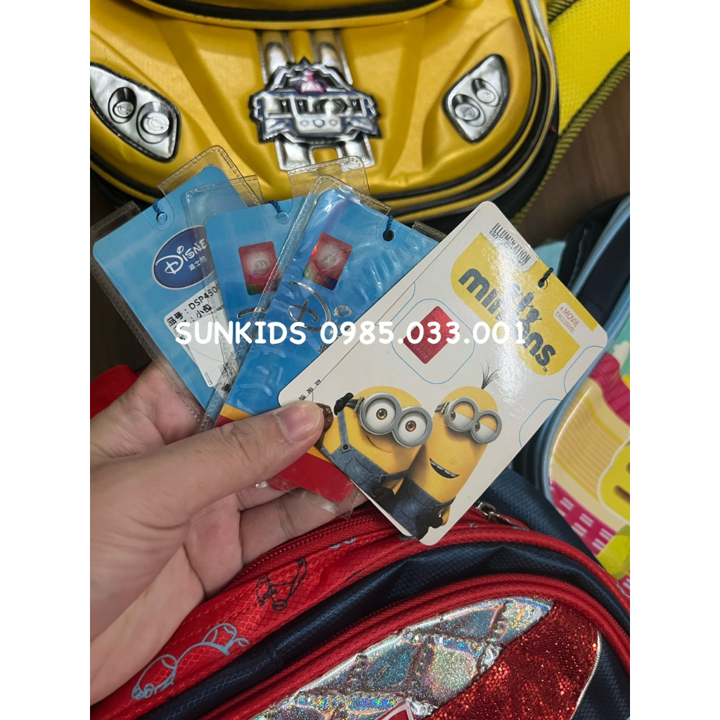 Ba lô cặp sách đi học cho bé hình hoạt hình