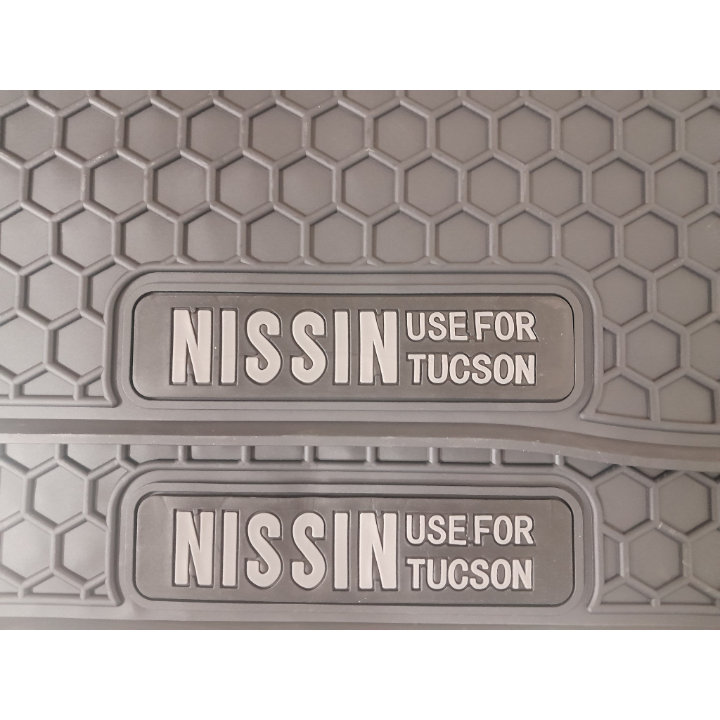 Thảm Sàn, Thảm Lót Sàn Cao Su Nissin Đúc Vân Tổ Ong Chuẩn Form Xe Huyndai Tucson 2016 - 2021 - 2022