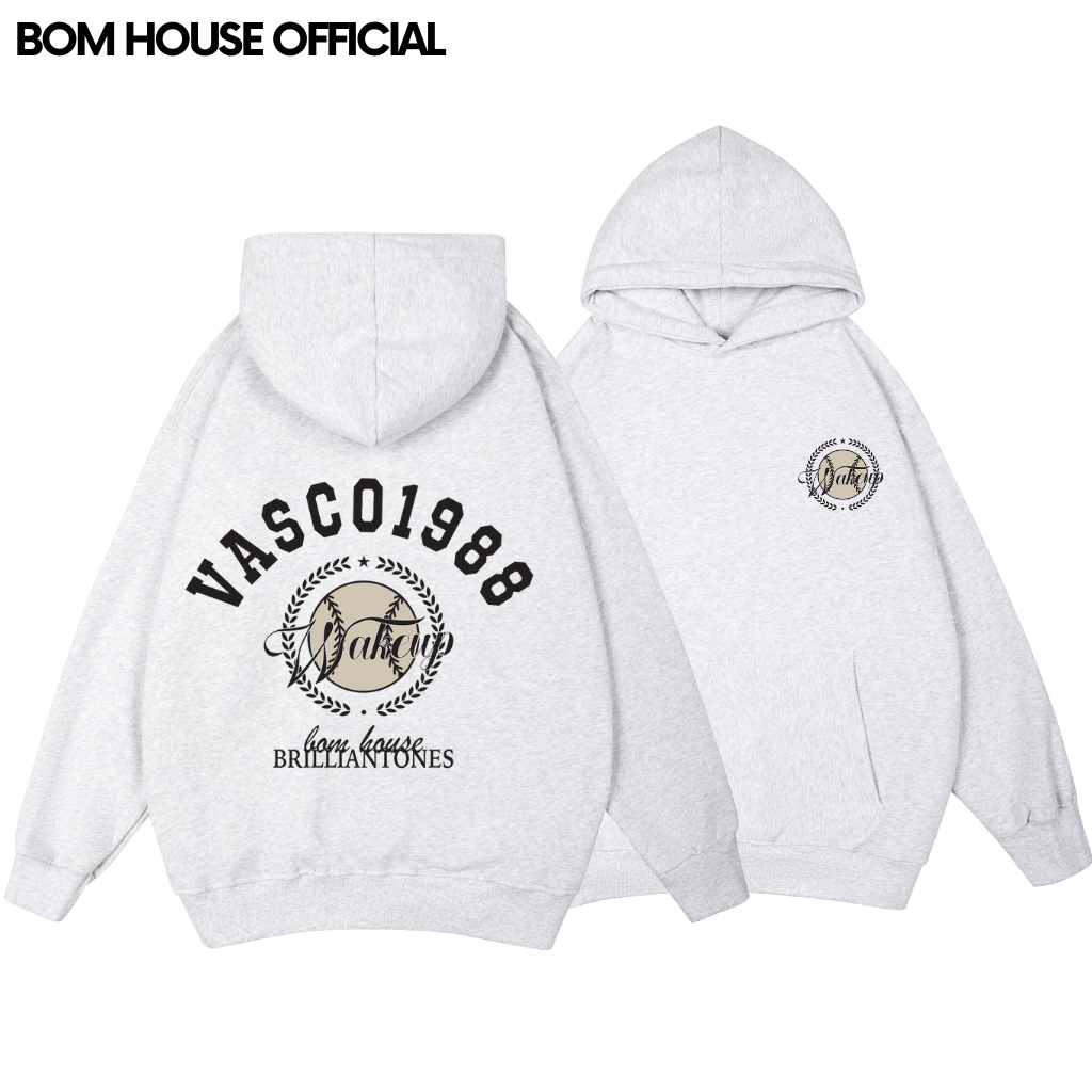 Áo Hoodie VASCO Nam Nữ Form Rộng Ulzzang Unisex bomhouse