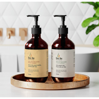 Combo Dầu Gội Dầu Xả NANGHAN SẠCH GÀU SẠCH NHỜN CHỐNG BẾT TÓC