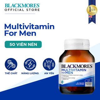 Vitamin Tổng Hợp Hỗ Trợ Sức Khỏe Nam Giới Blackmores Multivitamin For Men