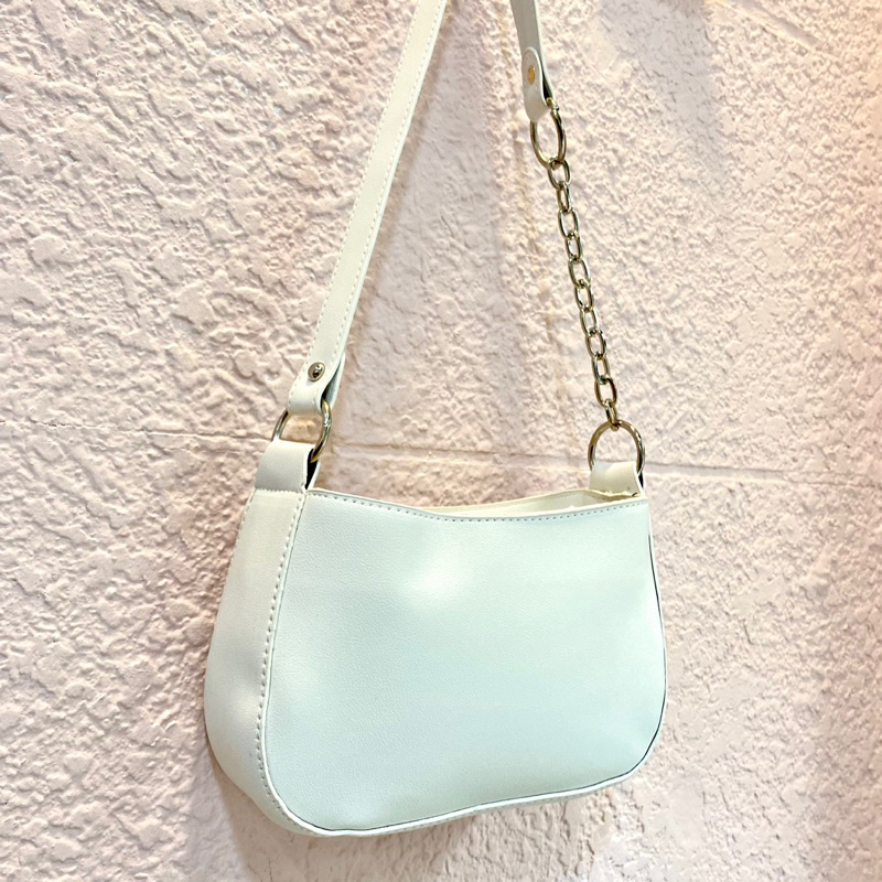 Túi kẹp nách da PU basic dây xích hàng loại 1 DT067