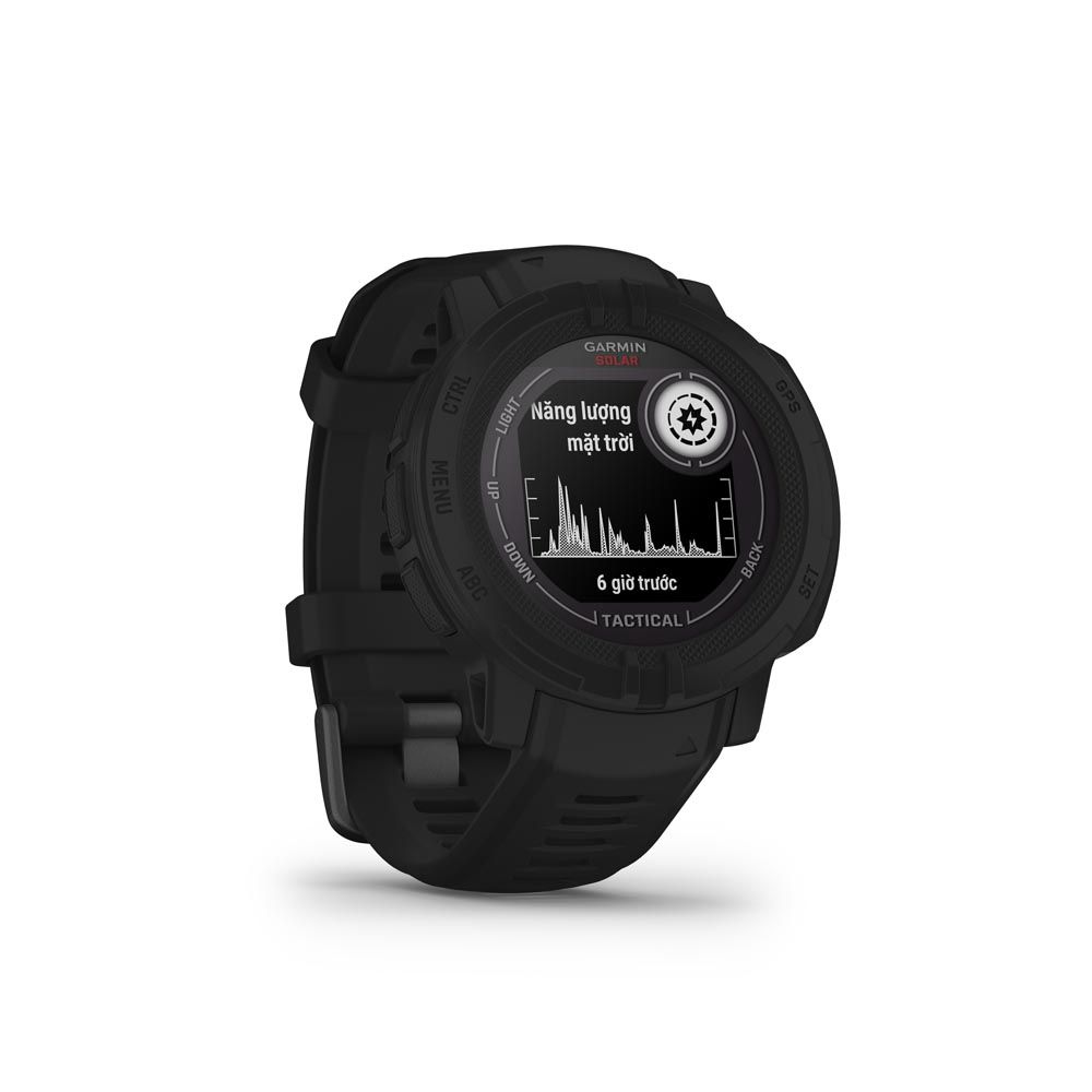 Đồng Hồ Thông Minh Garmin Instinct 2 Solar - Tactical Edition  - Hàng Chính Hãng