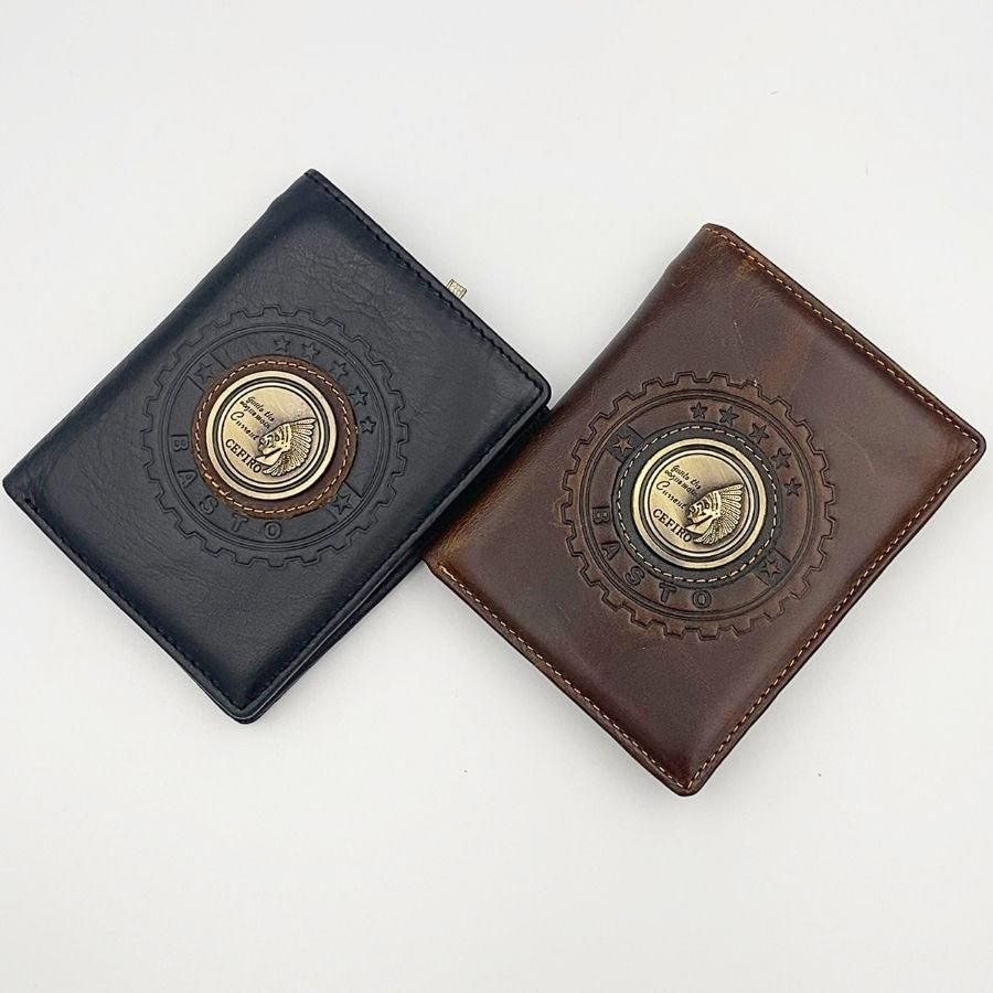 Ví nam Cef03, bóp da bò nappa cao cấp siêu bền dáng đứng thiết kế nhỏ gọn nhiều ngăn bảo hành 06 tháng - Zen Leather