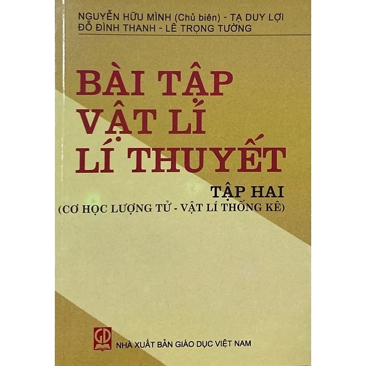 Sách - Bài Tập Vật Lý Lý Thuyết - Tập 2 (Cơ Học Lượng Tử - Vật Lý Thống Kê)