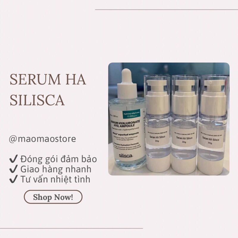 Serum HA Silisca cấp nước , cấp ẩm cho da
