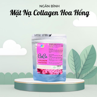Mặt nạ hoa hồng collagen làm trắng da, căng bóng và dưỡng ẩm cho làn da 100gr