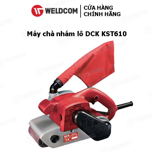 Máy chà nhám băng DCK KST610 - 1200W, 610mm x 100mm, 5.8kg