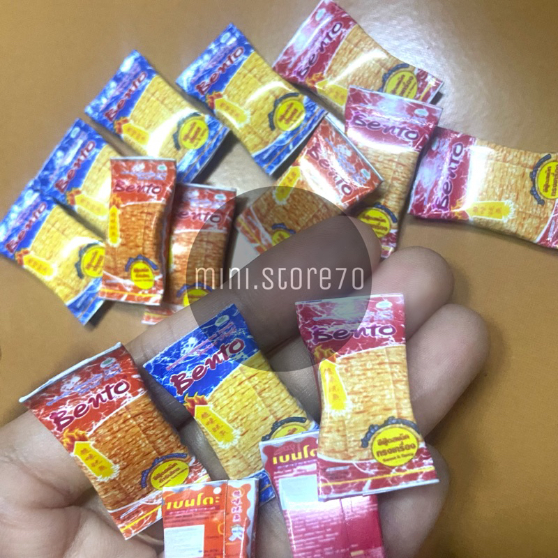 set 3 mô hình đồ chơi mực bento