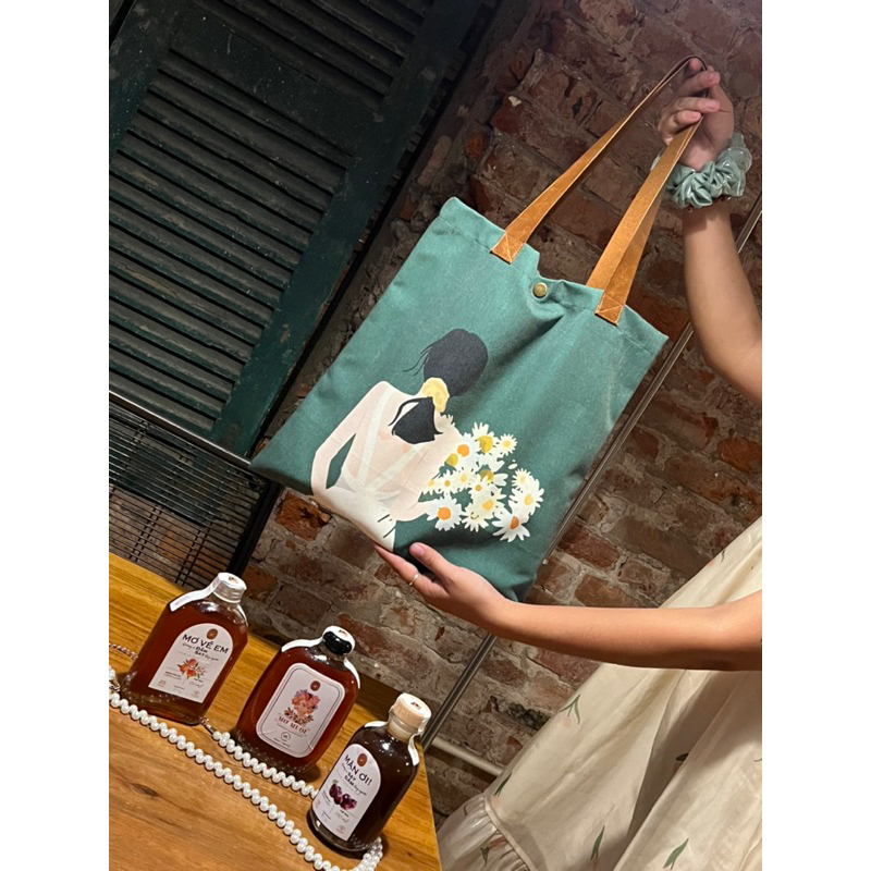 Túi tote quai da De Én x Redamancy 🤍