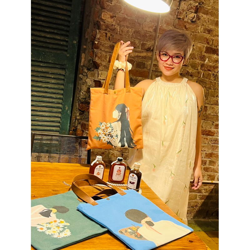 Túi tote quai da De Én x Redamancy 🤍