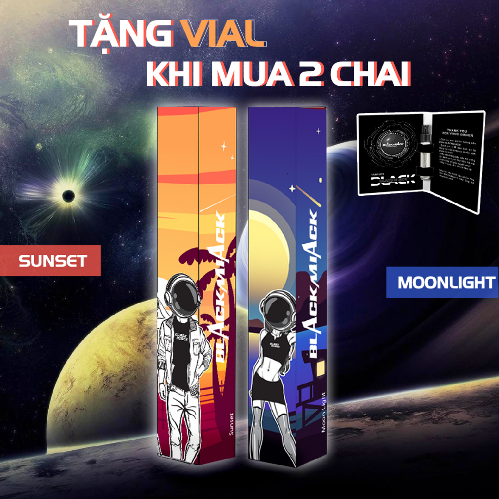 Nước hoa SunMoon 12ml BLACK MIACK New Version 2023