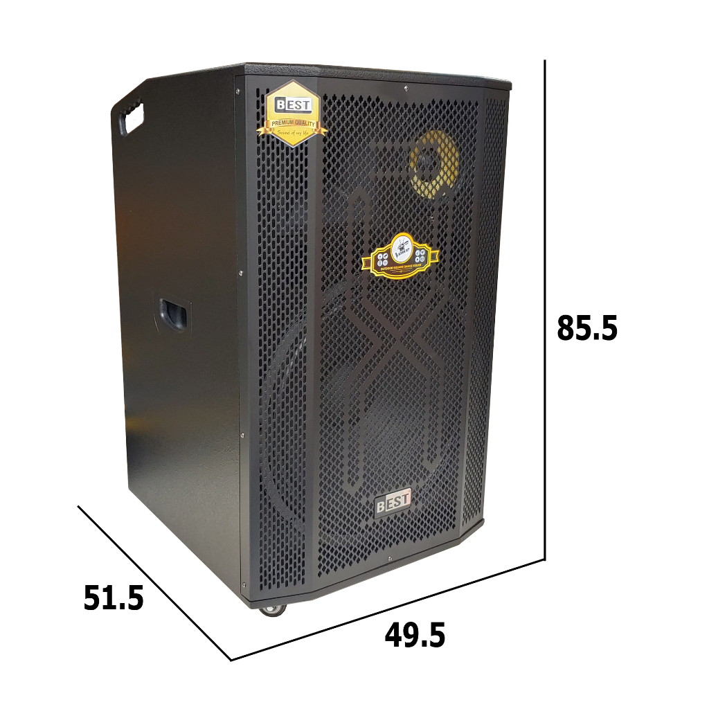 Loa kéo Best 6930 new 2023 | Bass 5 Tấc  Kèm 2 Micro