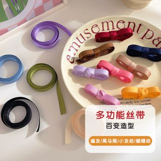 Beautycoco🍊Dây Cột Tóc Ruy Băng Thắt Nơ Phong Cách Hàn Quốc Mới Cho Nữ