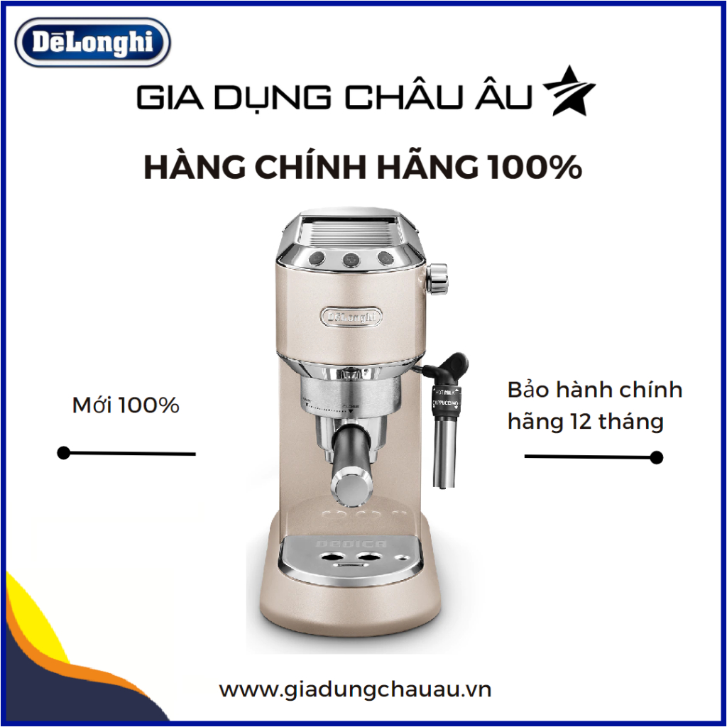Máy pha cà phê delonghi EC785.GY - Delonghi EC 785 - Hàng chính hãng - Bảo hành chính hãng 12 tháng