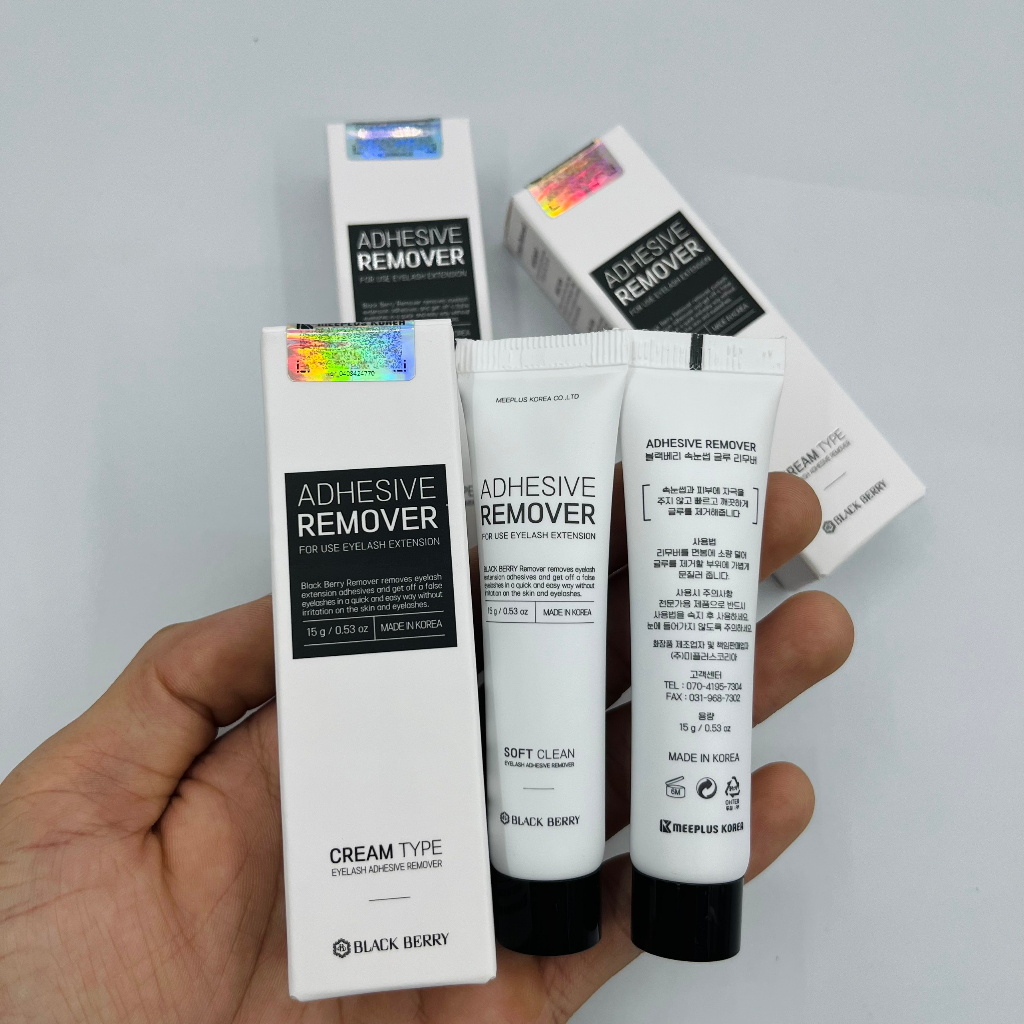 Gel tháo mi nano trắng 15g _ sáp tháo mi nano vàng 10g - remover adhesive - dụng cụ nối mi_THÚY HÀ