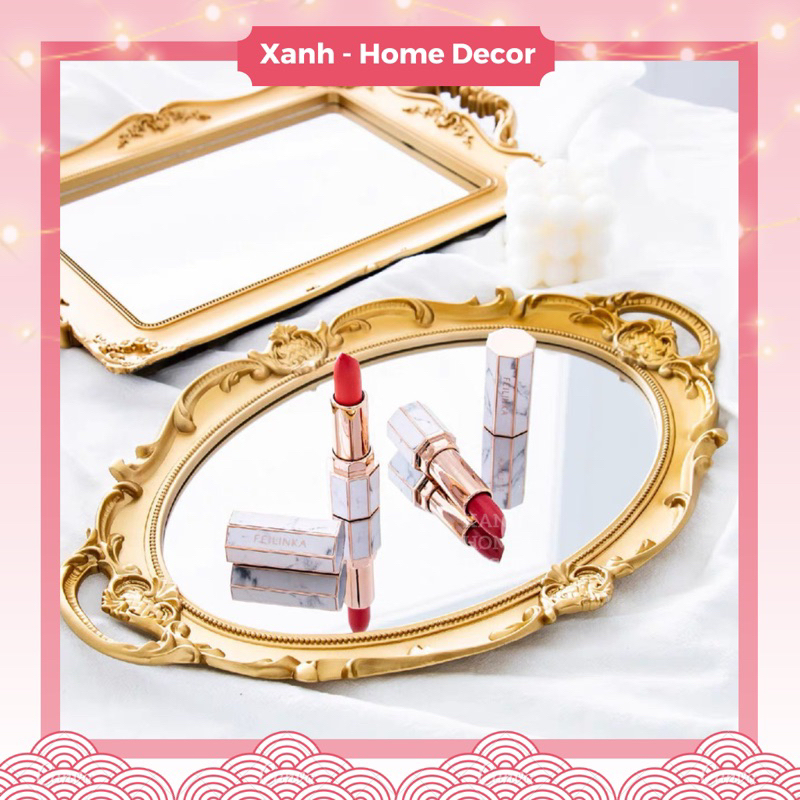 Khay gương decor phong cách Vintage