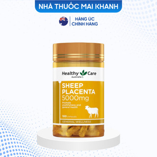Nhau Thai Cừu Healthy Care 5000mg 100 Viên Của Úc