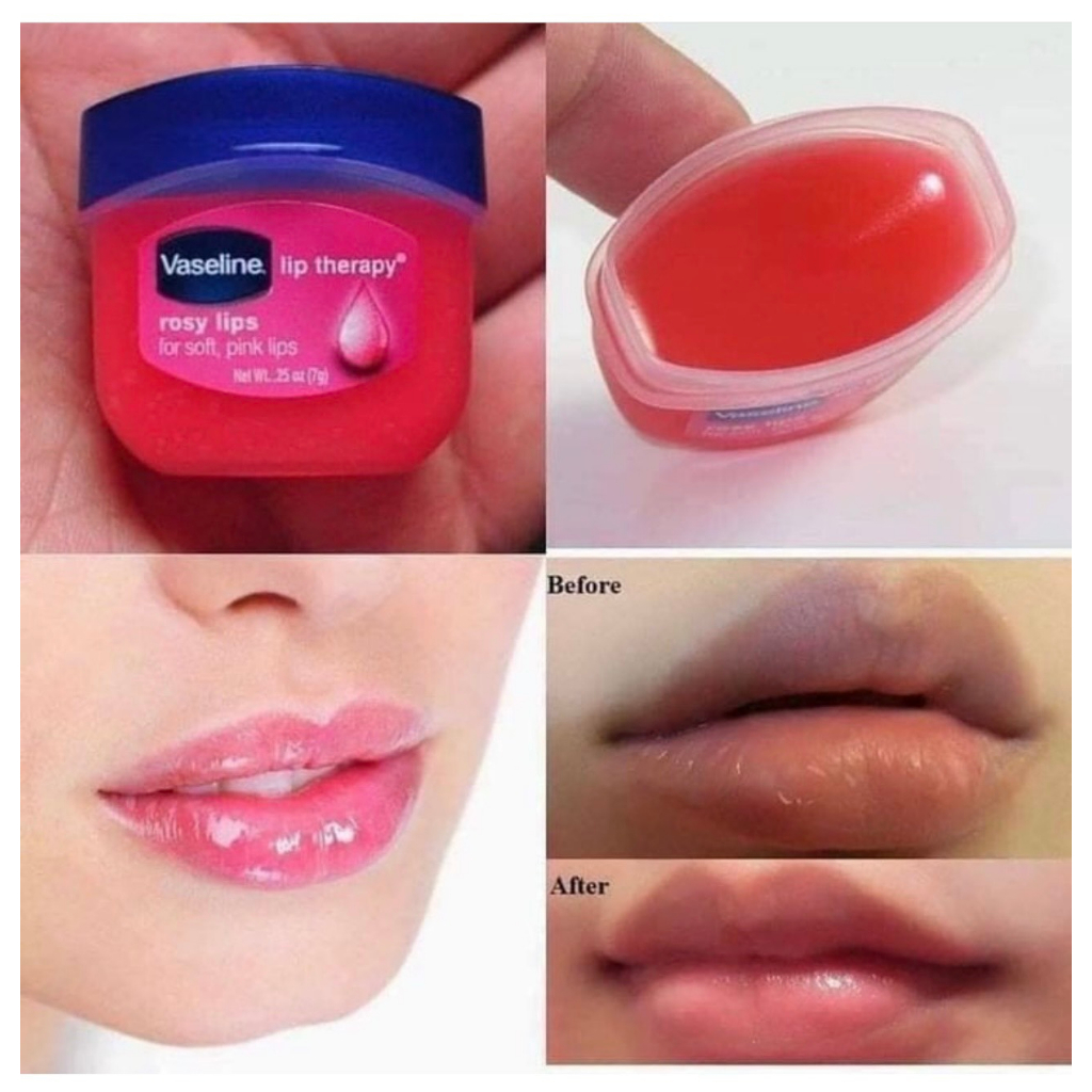 USA Sáp Son Dưỡng Môi Vaseline Mang Lại Làn Môi Mềm Mọng Ngay Lần Đầu Sử Dụng 7g