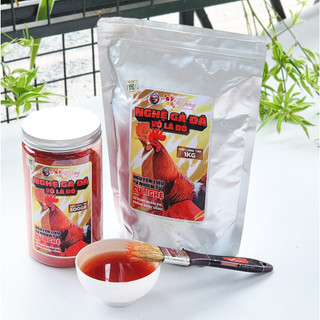 Tinh bột nghệ đỏ tư gương cao cấp cho gà đá, bột nghệ đỏ nguyên chất 100% cho gà đá