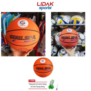 Quả bóng rổ gerustar số 3 số 5 số 7 cho trẻ em học sinh sinh viên chính hãng - lidak sport