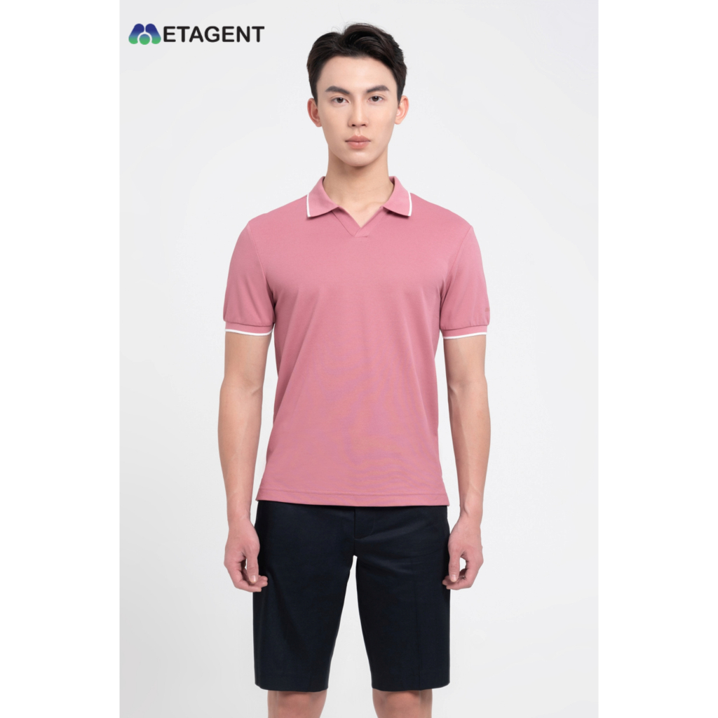 Áo thun Polo nam dáng slim fit Metagent MS 57E3539