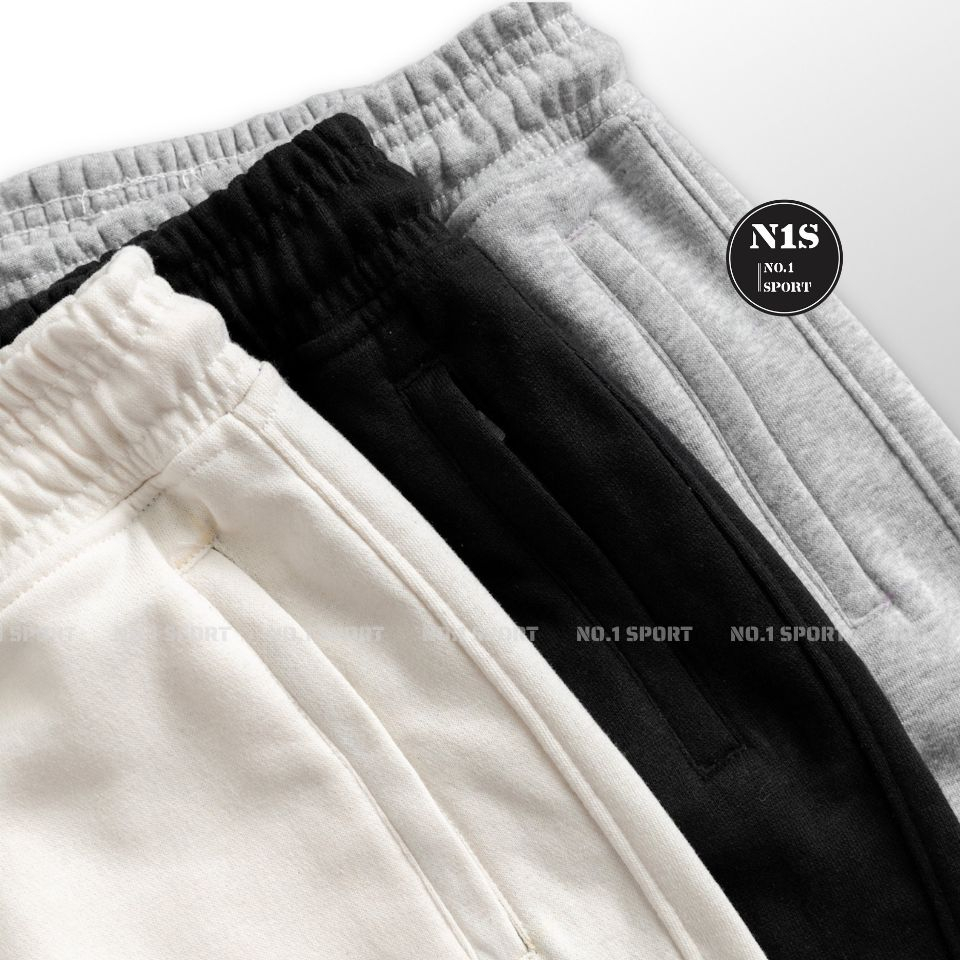 Crest Short Gym, Quần Short Tập Gym Logo Thêu