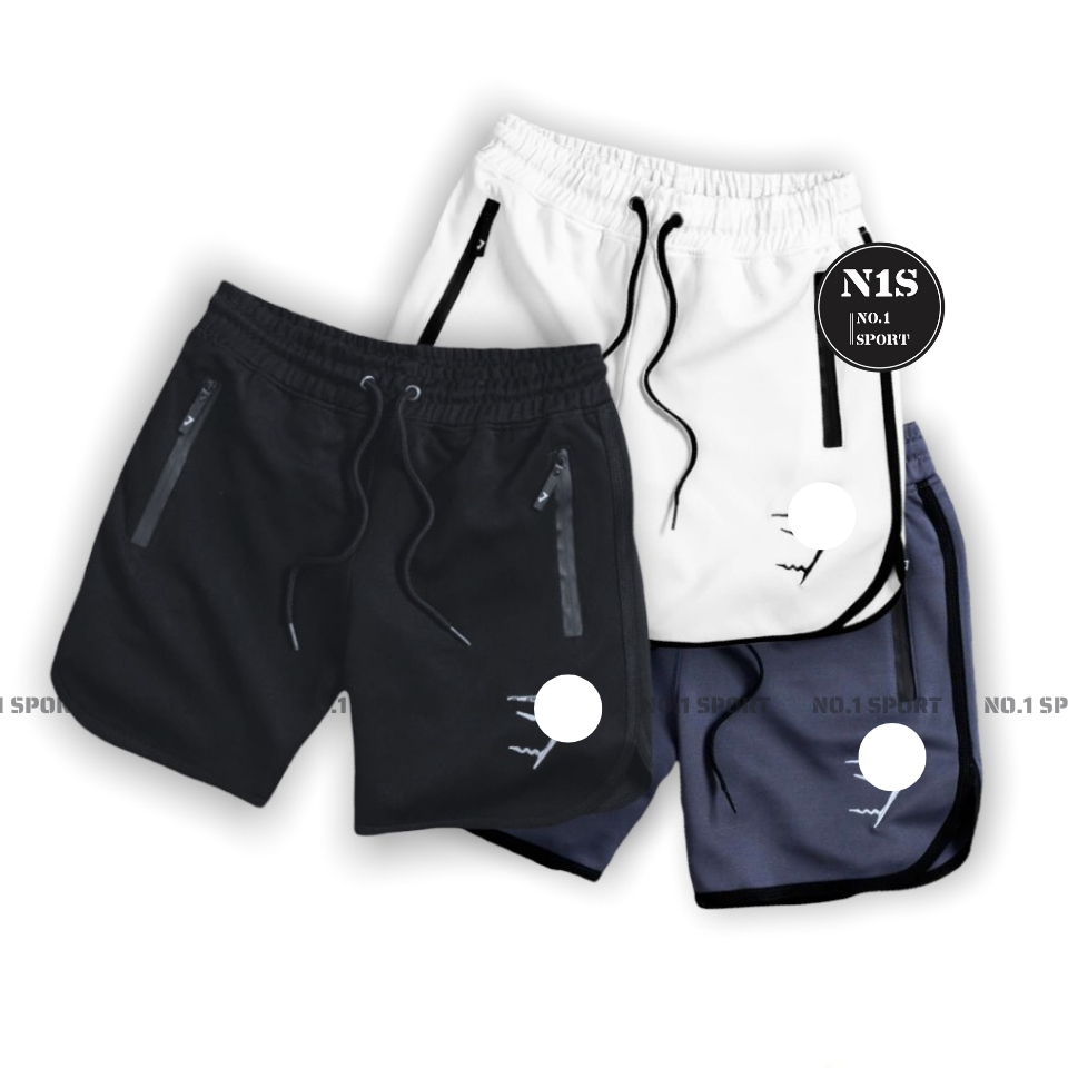 Quần Squat Tập Gym Trên Gối Logo Thêu