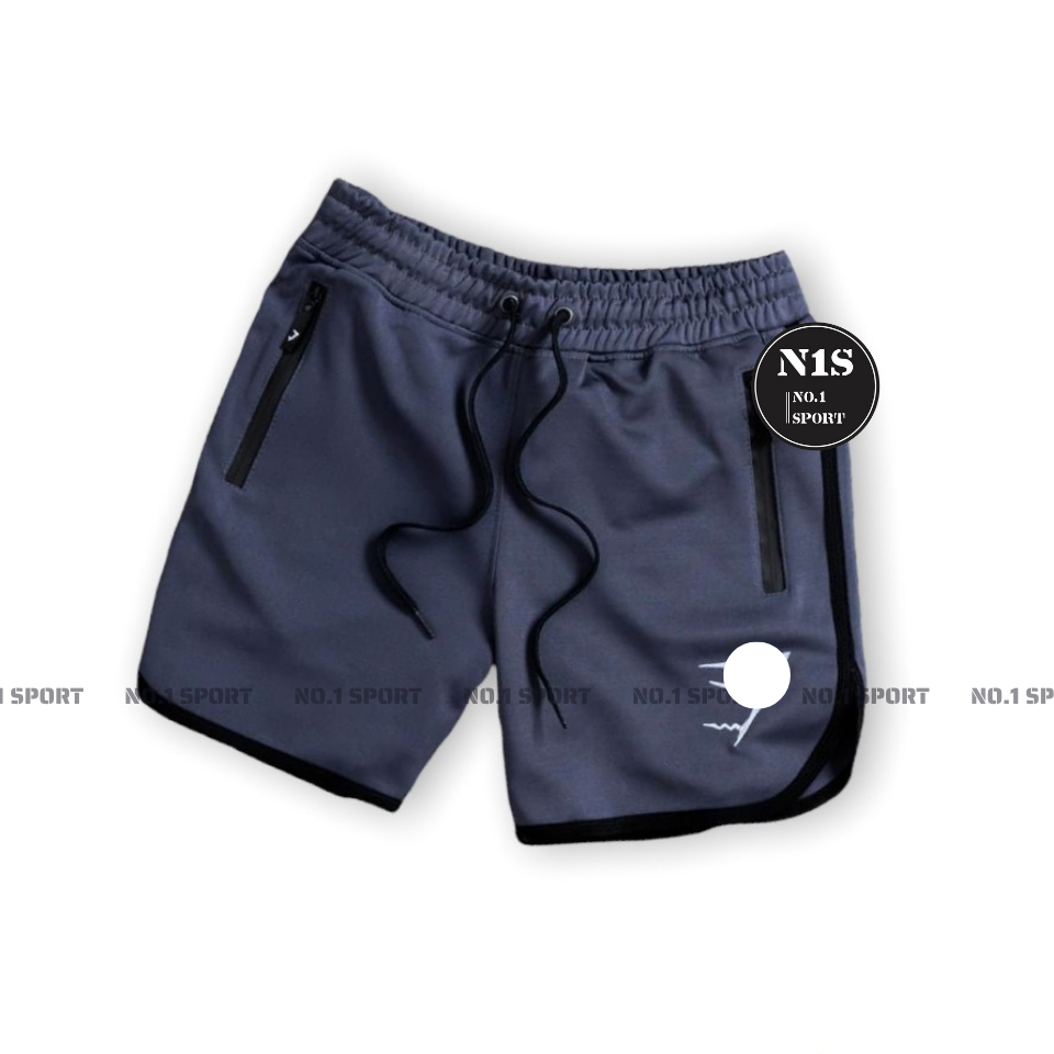 Quần Squat Tập Gym Trên Gối Logo Thêu