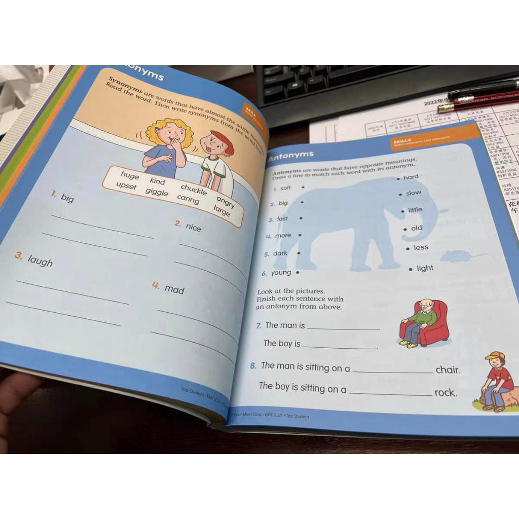 Sách- TOP STUDENT - pre K - Grade 1