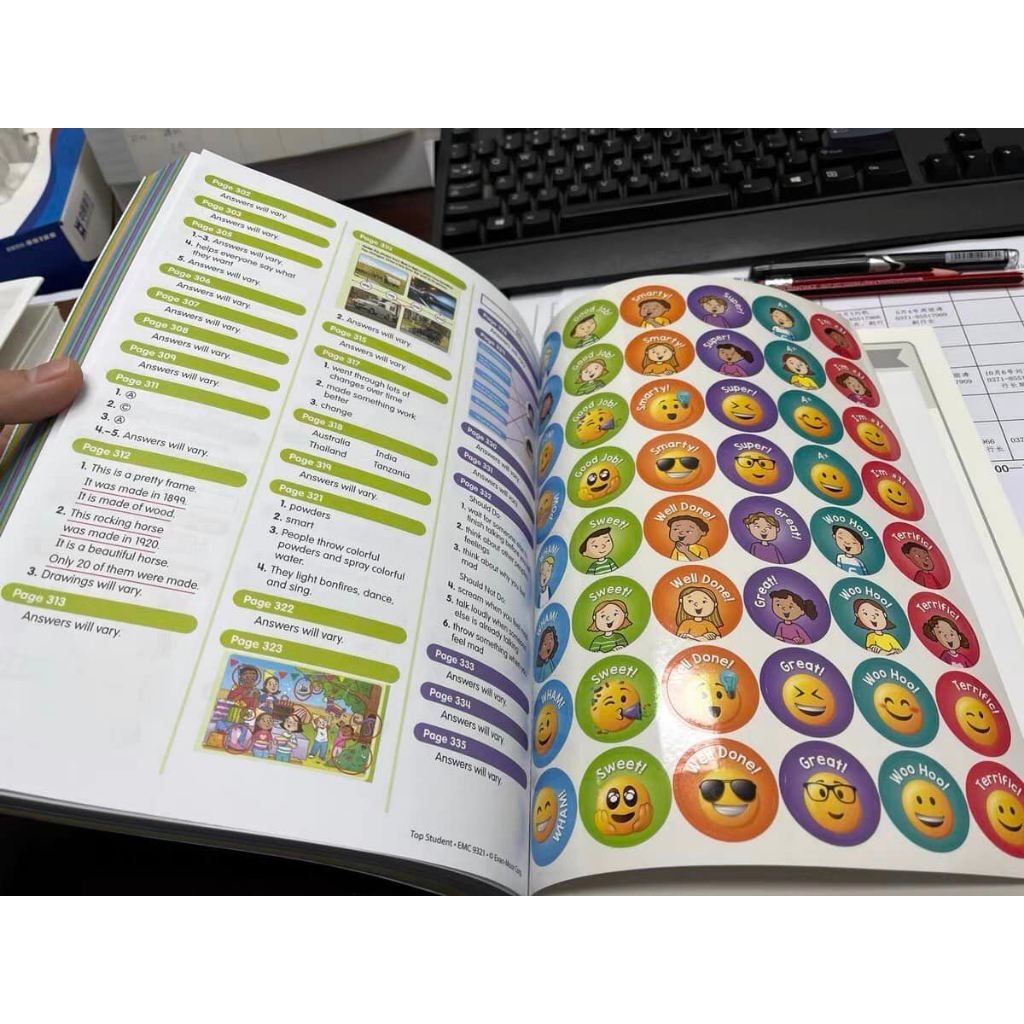 Sách- TOP STUDENT - pre K - Grade 1