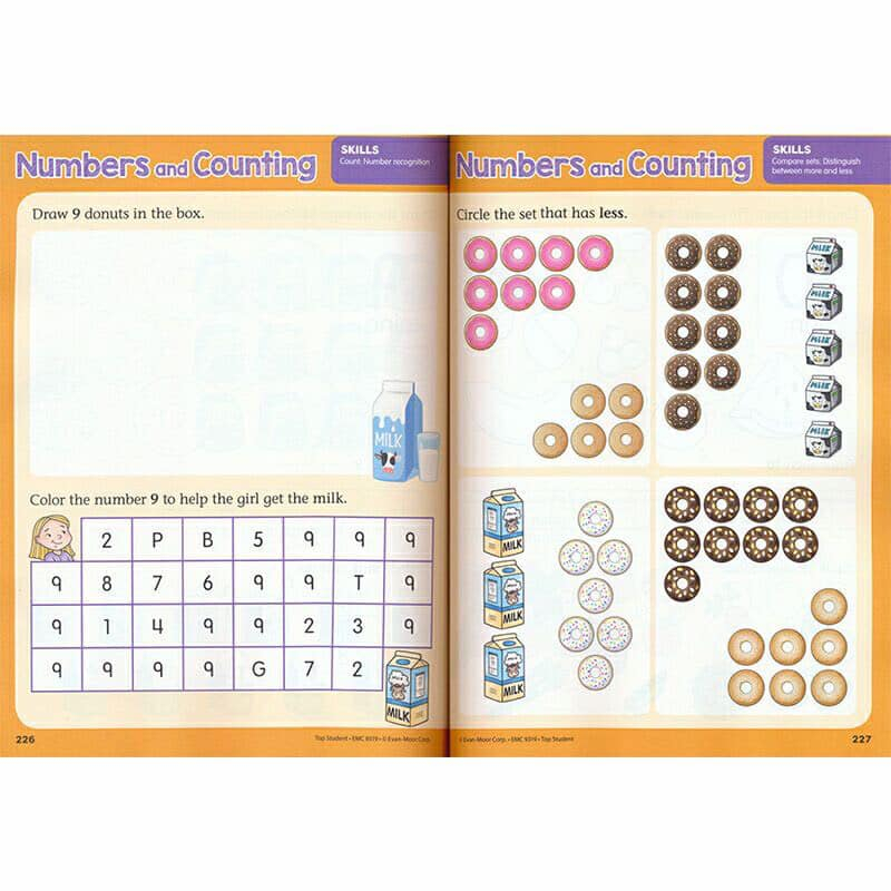 Sách- TOP STUDENT - pre K - Grade 1