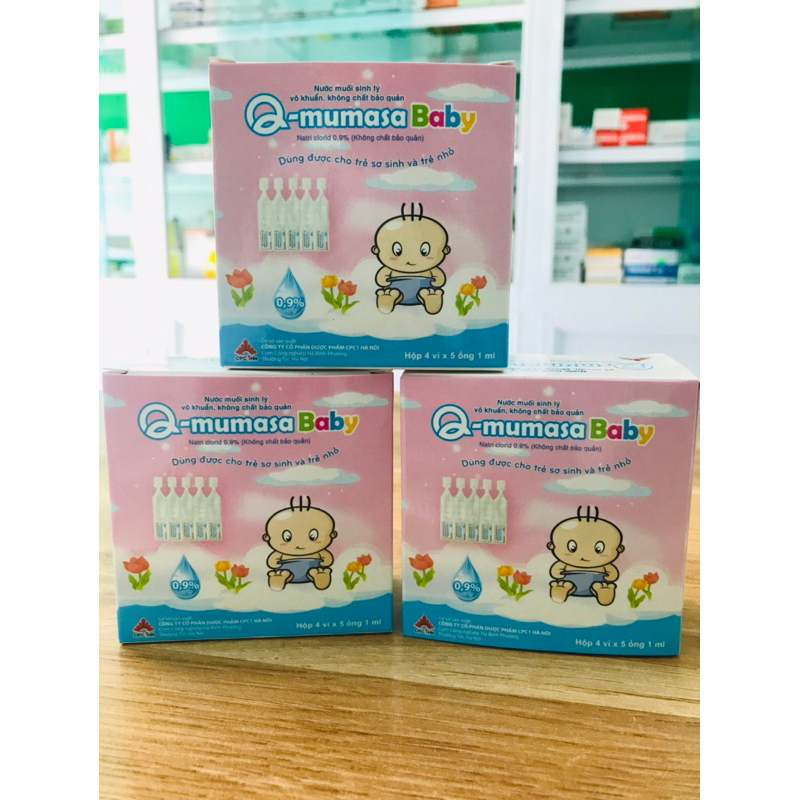 Nước muối sinh lý Q-mumasa Baby
