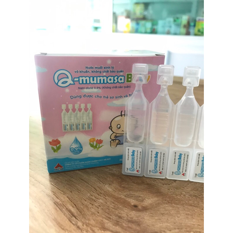 Nước muối sinh lý Q-mumasa Baby