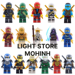 [SET 8] ĐỒ CHƠI MÔ HÌNH  NINJA, LẮP GHÉP  RÈN LUYỆN TRÍ THÔNG MINH, SƯU TẬP TRANG TRÍ DECOR