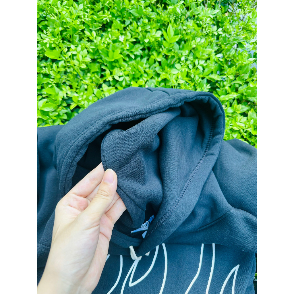 Áo hoodie zip nỉ bông nam nữ IN HÌNH LỬA unisex form rộng tay bồng chất nỉ ngoại, hoodie màu đen form thụng phong cách