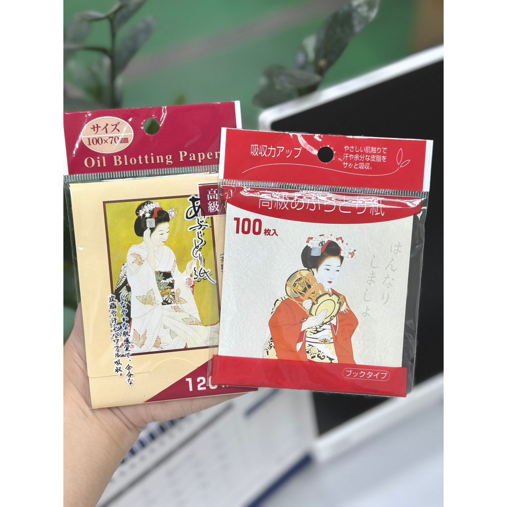 GIẤY THẤM DẦU MẶT GEISHA NHẬT BẢN