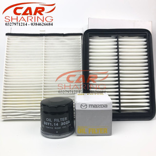 Combo 3 món dùng cho xe mazda 3 đời 2012-2018