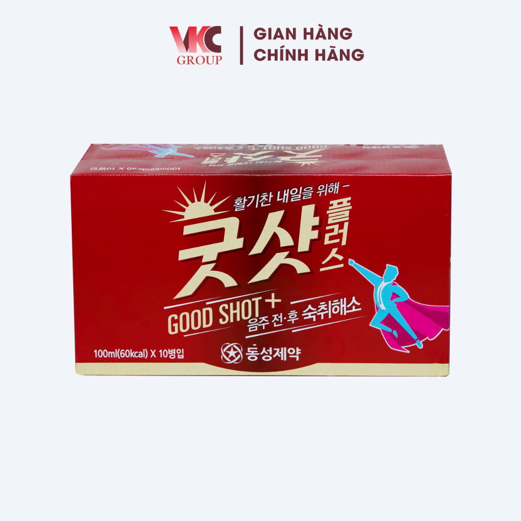 Chai 100ml Goodsho t+ Nước Giải Rượu - Dongsung