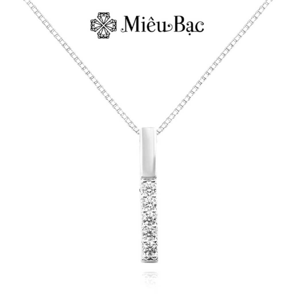 Dây chuyền bạc nữ Classic chất liệu bạc 925 thời trang phụ kiện trang sức nữ Miêu Bạc D400374x