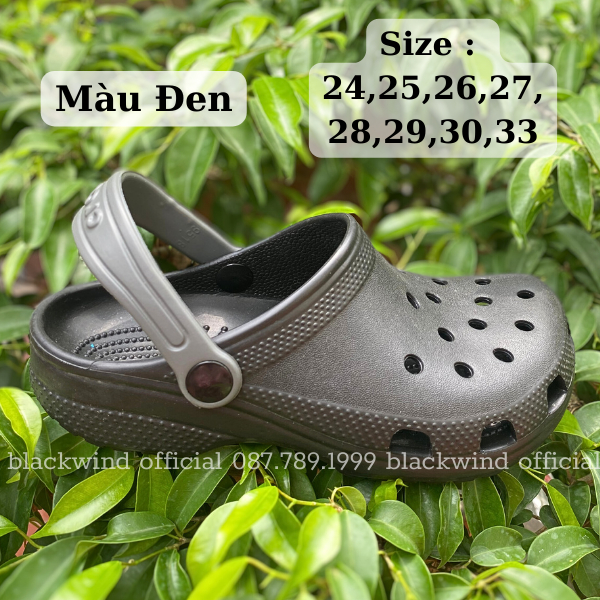 Sục Nguyên Trẻ Em C.rocs Chính Hãng Lỗi Nhẹ, Nguyên Không Cắt, Phối Quai Màu Ngẫu Nhiên.