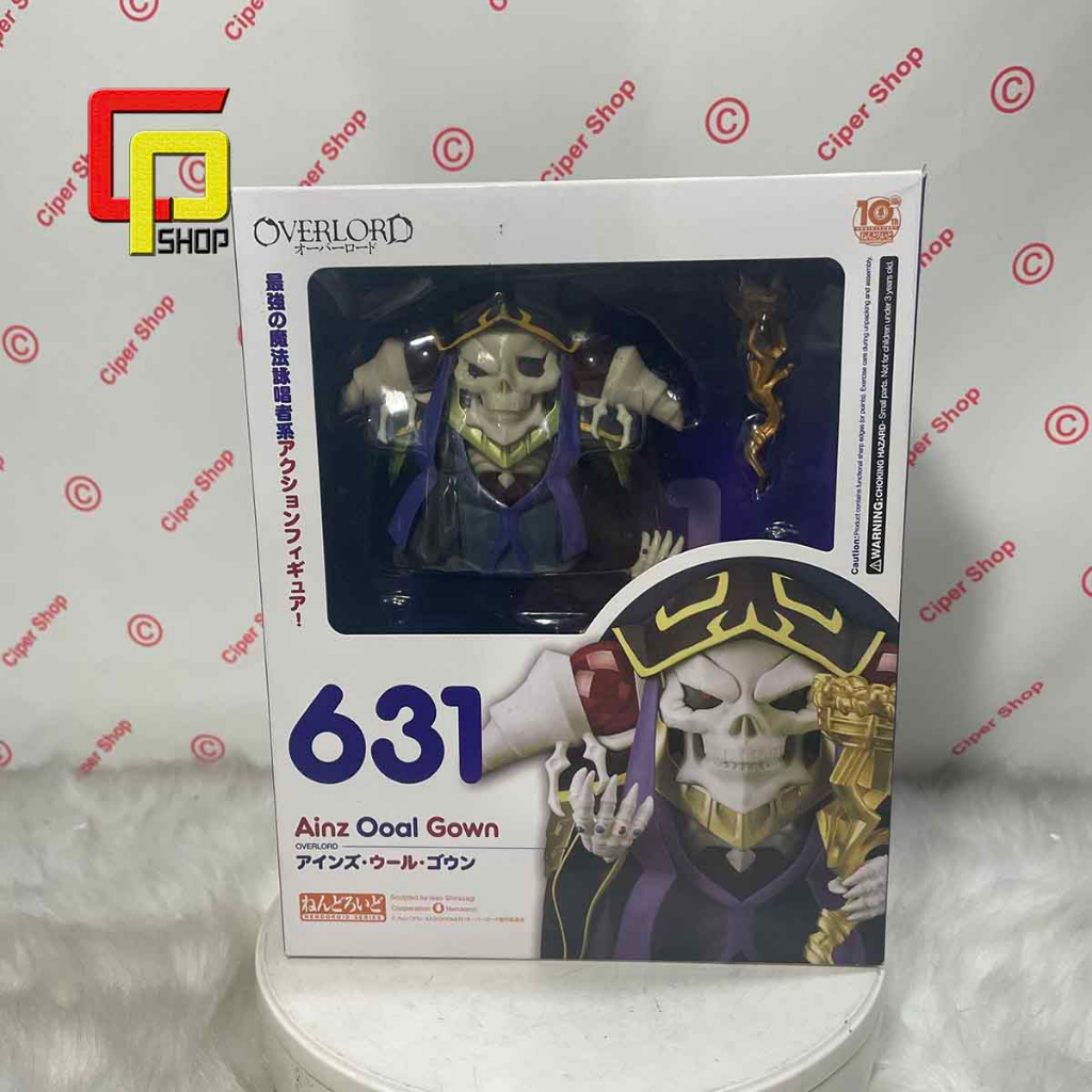 Mô hình Nendoroid 631 - Nendoroid Ainz Ooal Gown - Mô hình Chúa tể Overlord