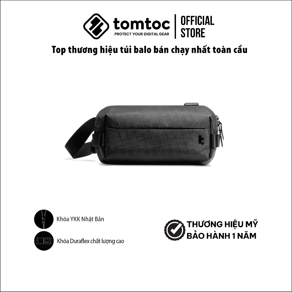 Túi đeo chéo Tomtoc (USA) Compact EDC X-pac Sling Bag – H02A4D2