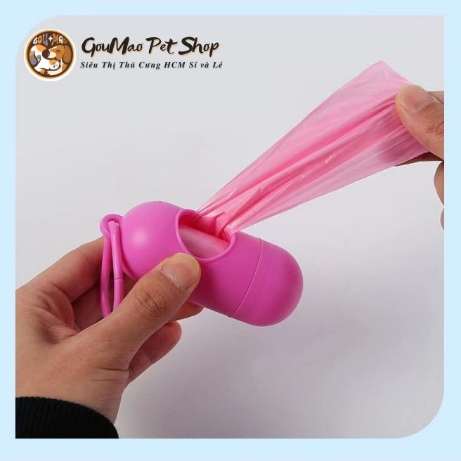 Cuộn Túi Đựng Phân Cho Thú Cưng nhiều màu - Goumao pet