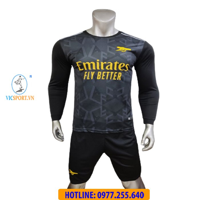 Áo Bóng Đá Tay Dài CLB, Quần Áo Đá Banh Thủ Môn Thun Lạnh Thoáng Mát -  Vicsport